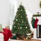 Douglas Fir Christmas Tree Unlit Artificial Full Tree with Realistic Greenery and Metal Stand